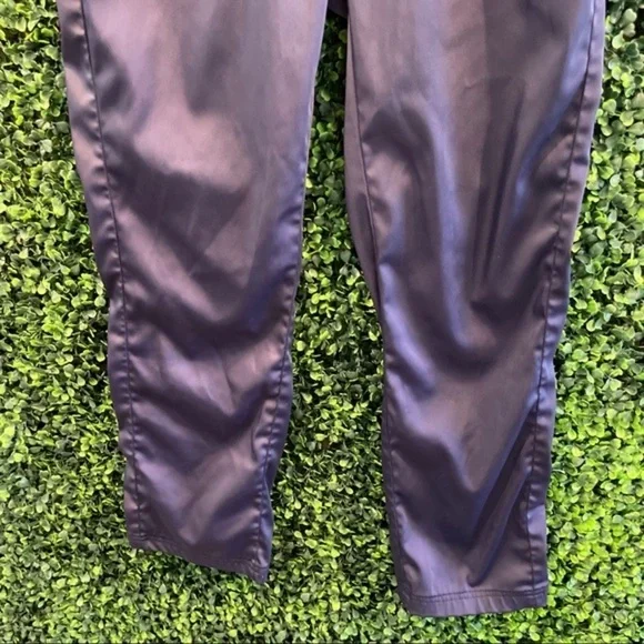 VTG ICINOO Blue Silk Elastic Waist Dress Pants - Picture 3 of 8